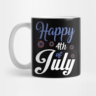 Happy 4th of July Fireworks Mug